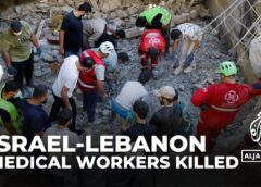 Five paramedics killed in Israeli attack on Wardaniyeh in southern Lebanon