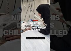 Nine of this doctor’s children killed in Gaza