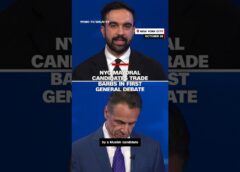 NYC mayoral candidates trade barbs in first general debate