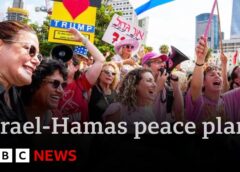 Huge crowds in Israel and Gaza celebrate ceasefire and hostage release deal | BBC News
