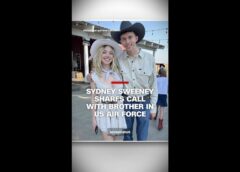 Sydney Sweeney shares call with deployed brother