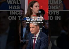 Waltz says Trump has ‘all options’ including boots on the ground in Iran