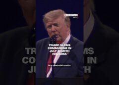 Trump slams communism in July Fourth remarks