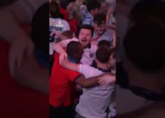 England fans revel in World Cup win over Norway | #ajshorts