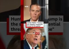 Hunter Biden: “Trump is the singular existential threat to this globe”. #BBCNews